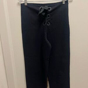 Zara Trafaluc Collection Culottes Navy Pant
